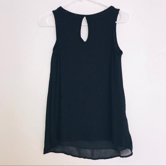 Maurices size xs black sheer tank top. - Picture 4 of 7